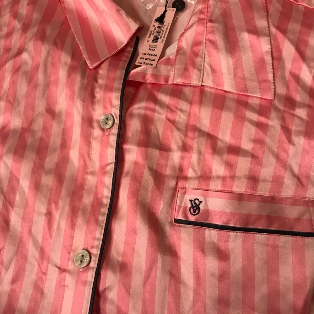 Victoria Secret Satin Pajamas - Picture 3 of 7